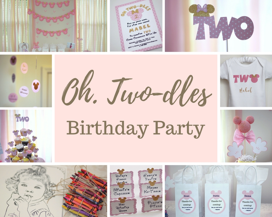 Oh, Two-dles birthday theme