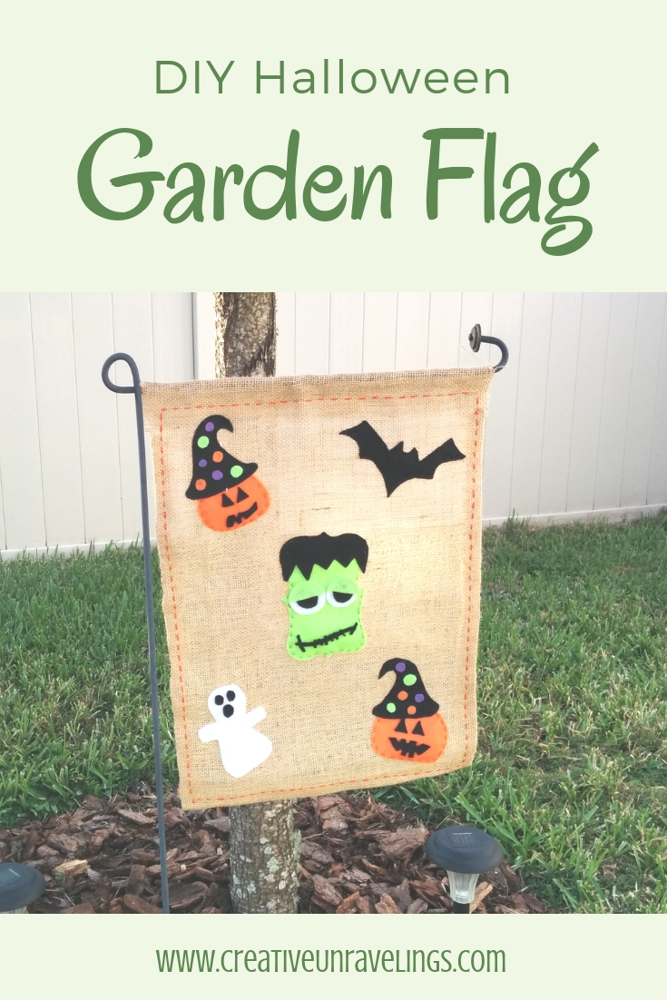 Halloween Garden flag