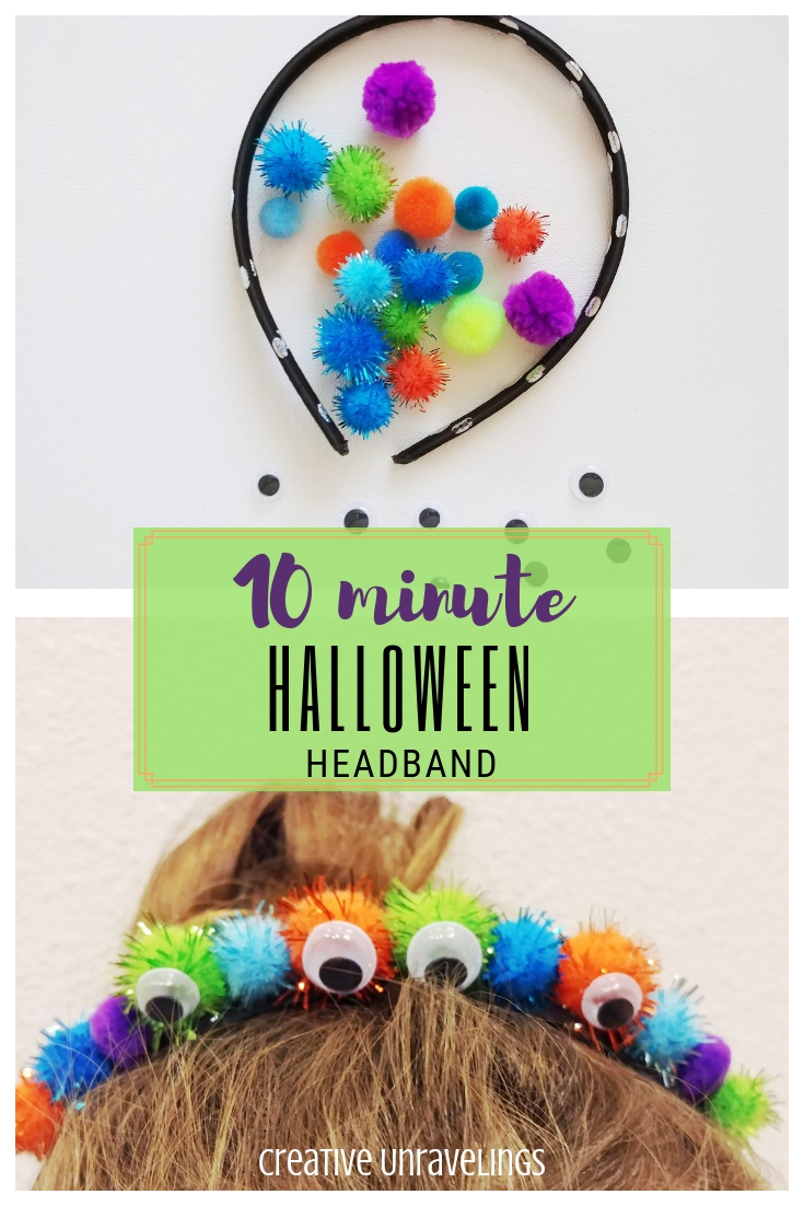 Easy DIY Halloween headband