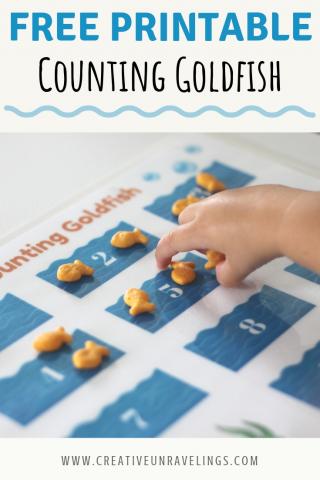 Free printable kids counting