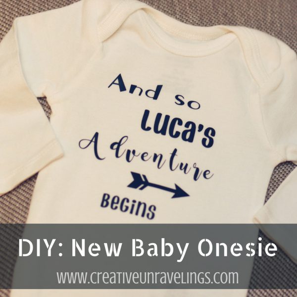 DIY_ New Baby Onesie